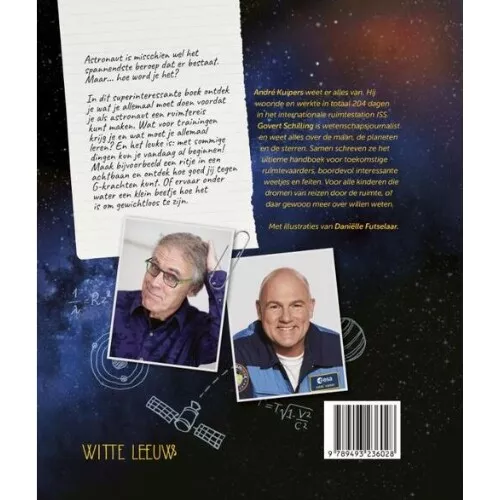 Uitgeverij Witte Leeuw Hoe Word Ik Astronaut? 2 Uitgeverij Witte Leeuw Hoe Word Ik Astronaut? - Afbeelding 2