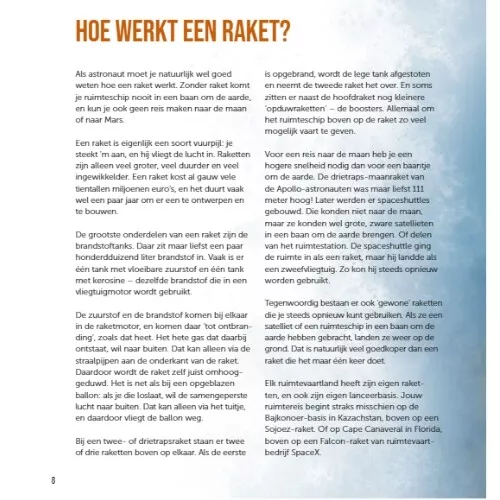 Uitgeverij Witte Leeuw Hoe Word Ik Astronaut? 5 Uitgeverij Witte Leeuw Hoe Word Ik Astronaut? - Afbeelding 5