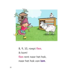 Uitgeverij Zwijsen Fien Telt Tot Tien - Avi Start -Kinderboek Winkel uitgeverij zwijsen fien telt tot tien avi start 3