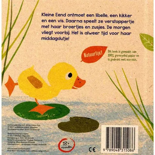 Veltman Uitgevers Kartonboek Mijn Kleine Eend 2 Veltman Uitgevers Kartonboek Mijn Kleine Eend - Afbeelding 2